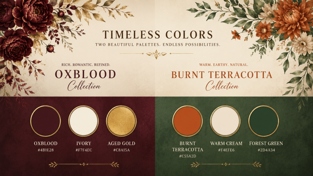 Autumn Wedding Colors
