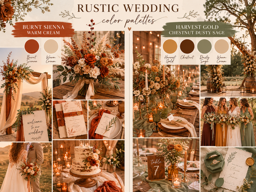 Rustic Autumn Wedding
