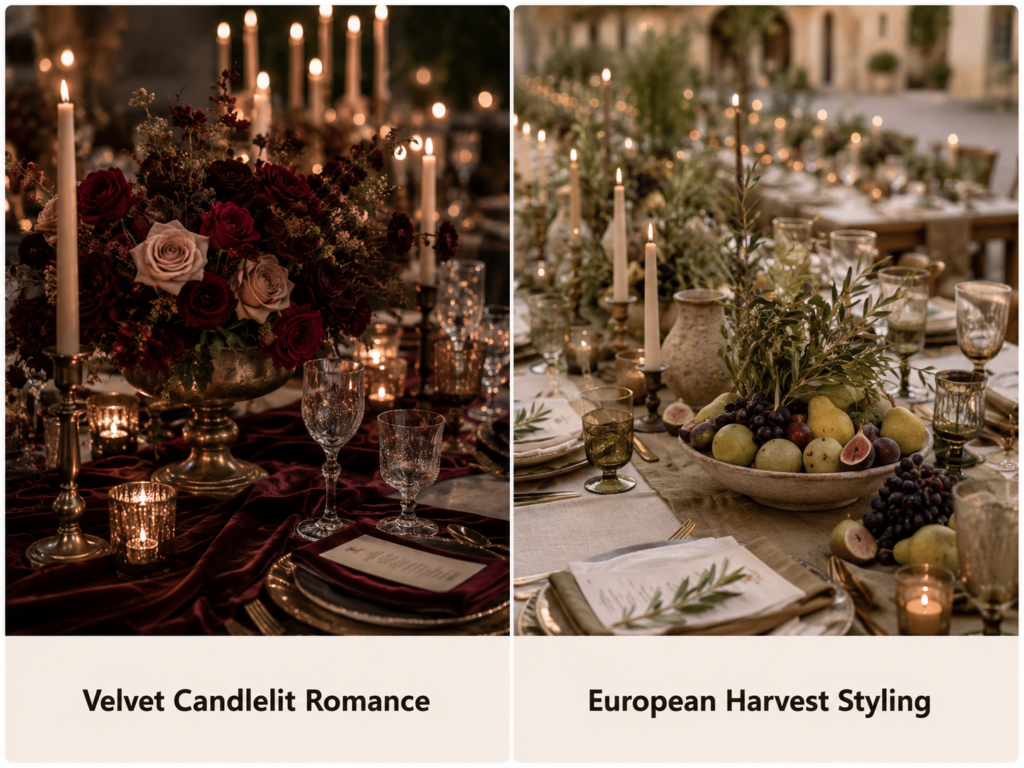 Autumn Wedding Centerpieces