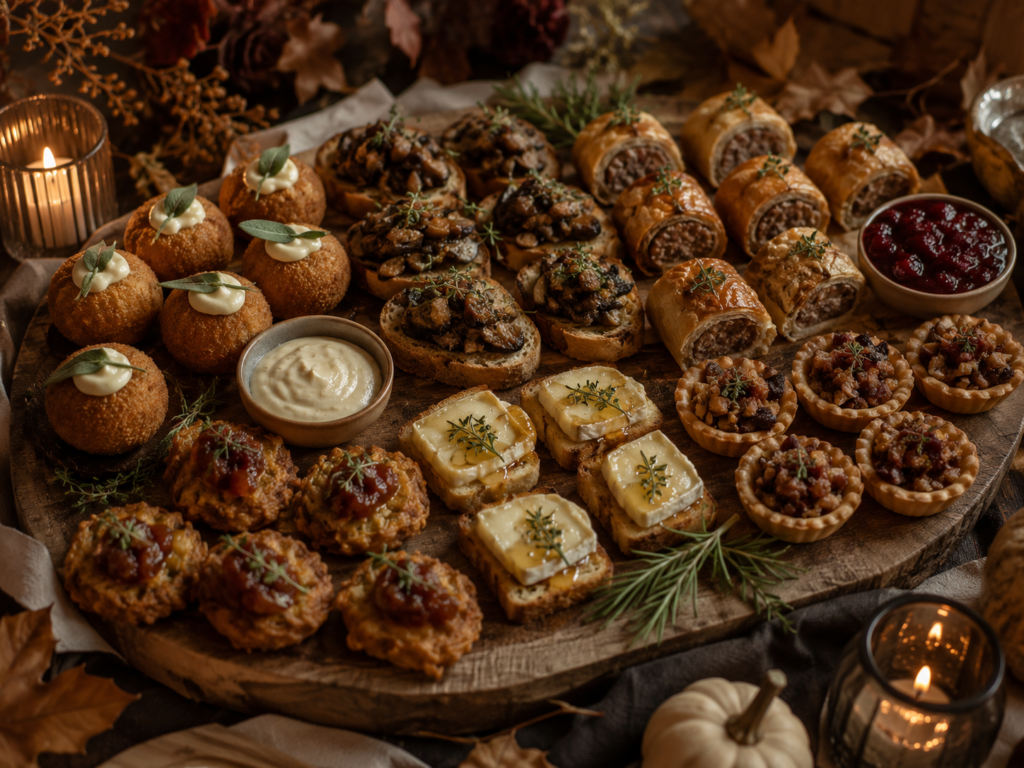 Autumn Wedding Food