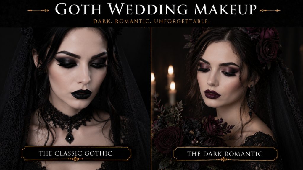 Goth Wedding Makeup