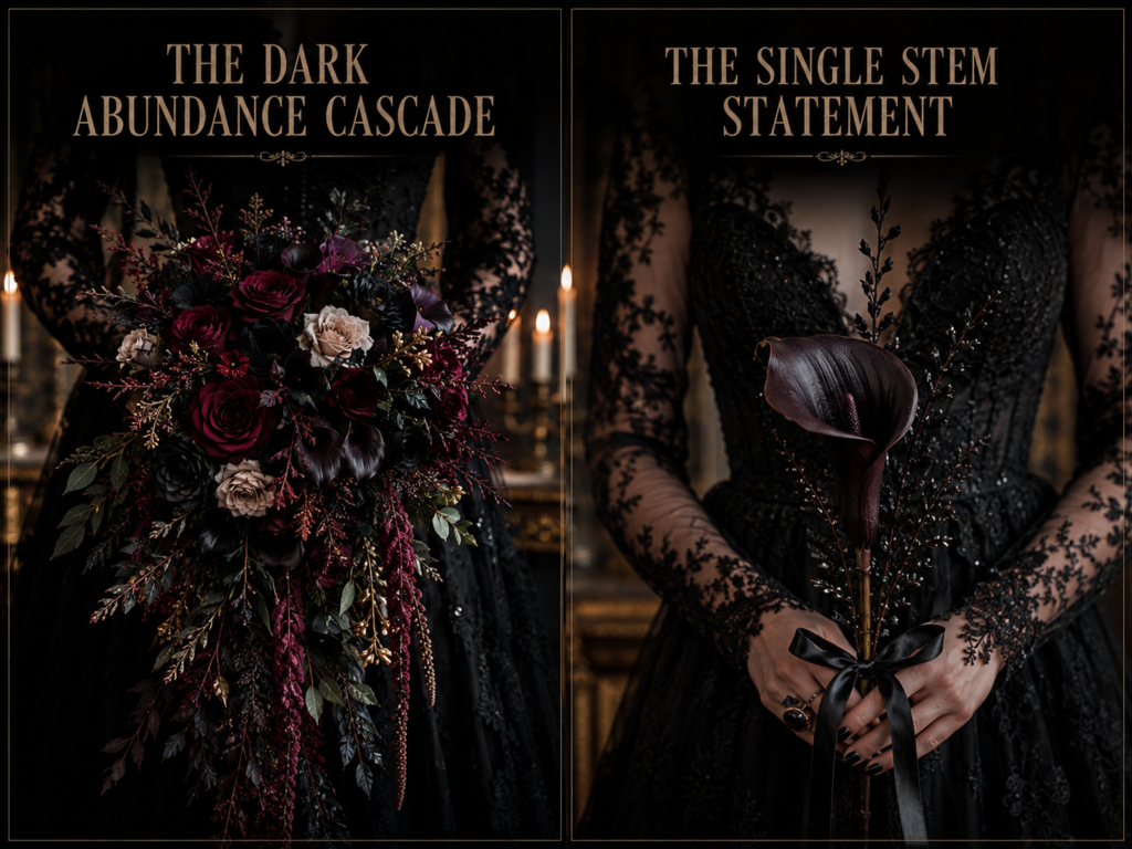 Goth Wedding Bouquet