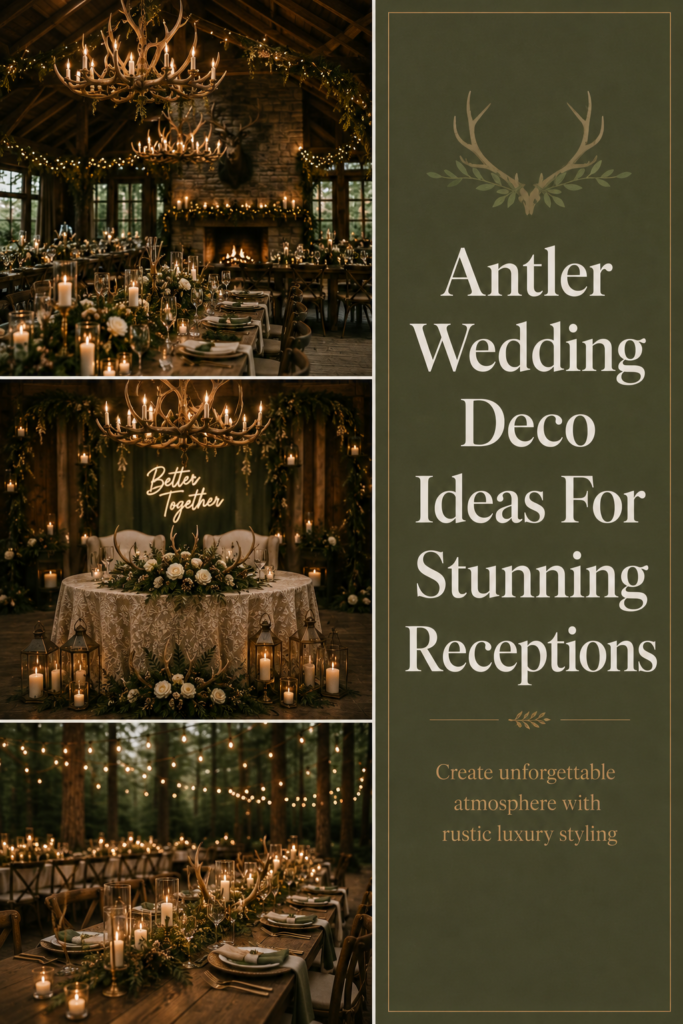 Antler Wedding Decor