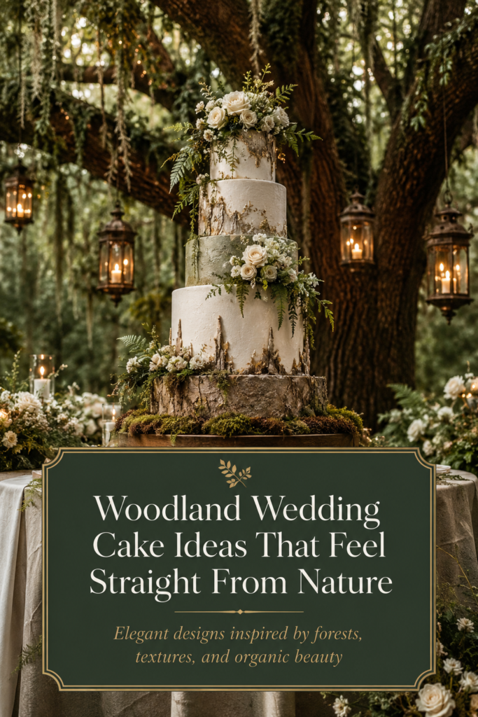 Woodland Wedding Cake 