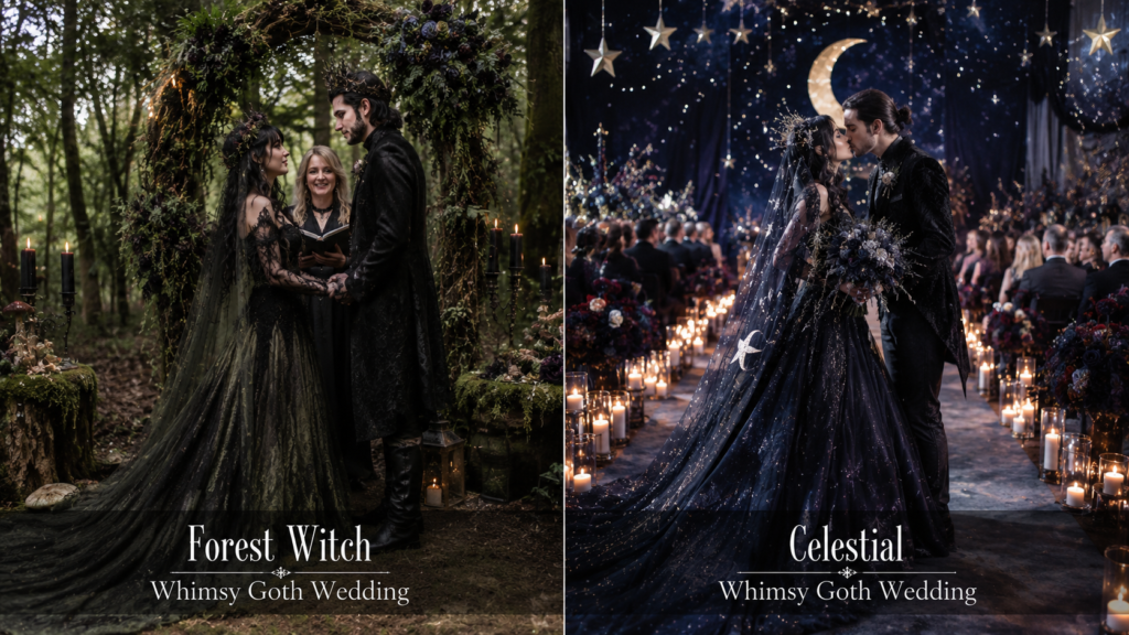 Whimsy Goth Wedding
