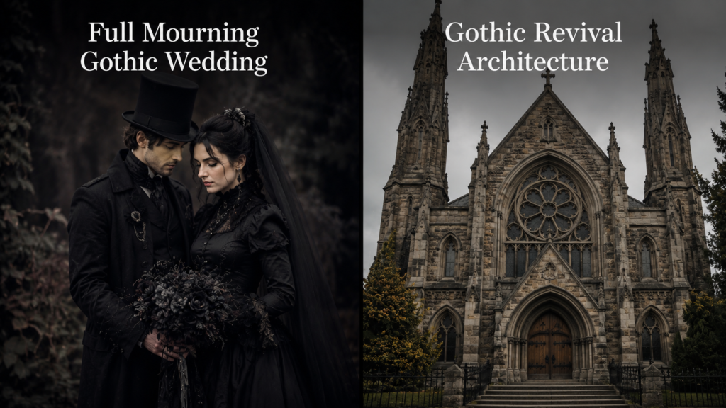 Victorian Goth Wedding