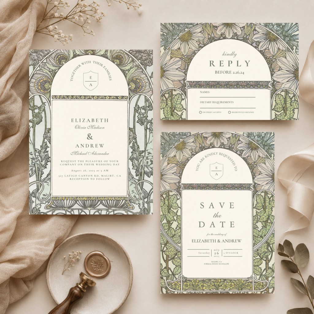 Art Nouveau Wedding Venue