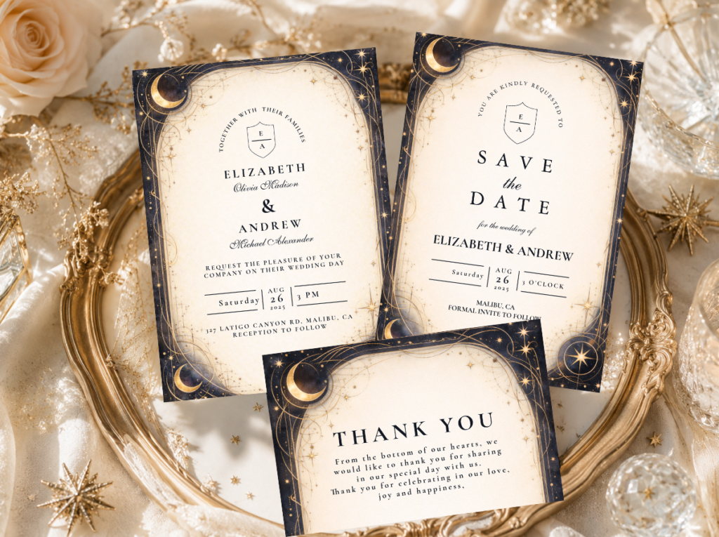 Celestial Wedding Theme
