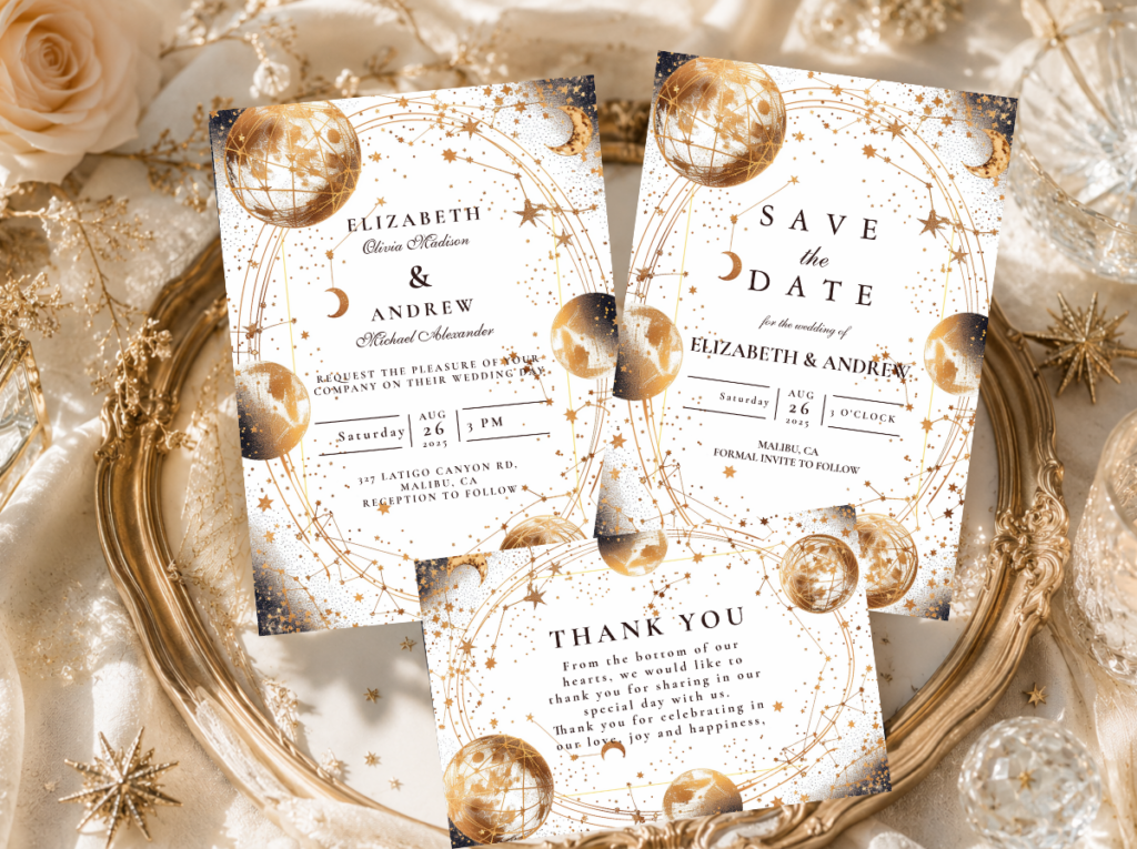Celestial Wedding Theme