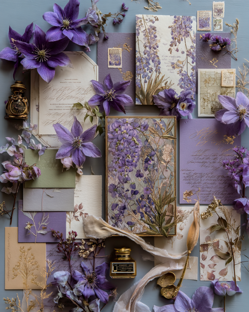 Art Nouveau Wedding Color Palettes