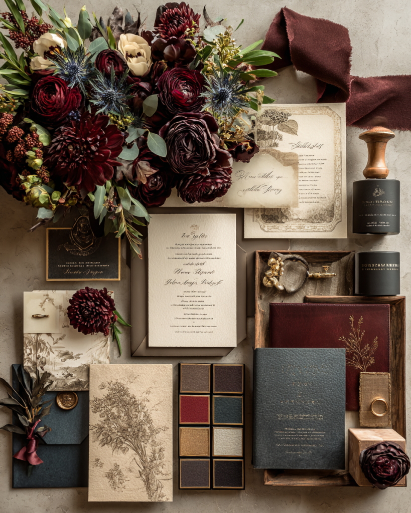 Art Nouveau Wedding Theme