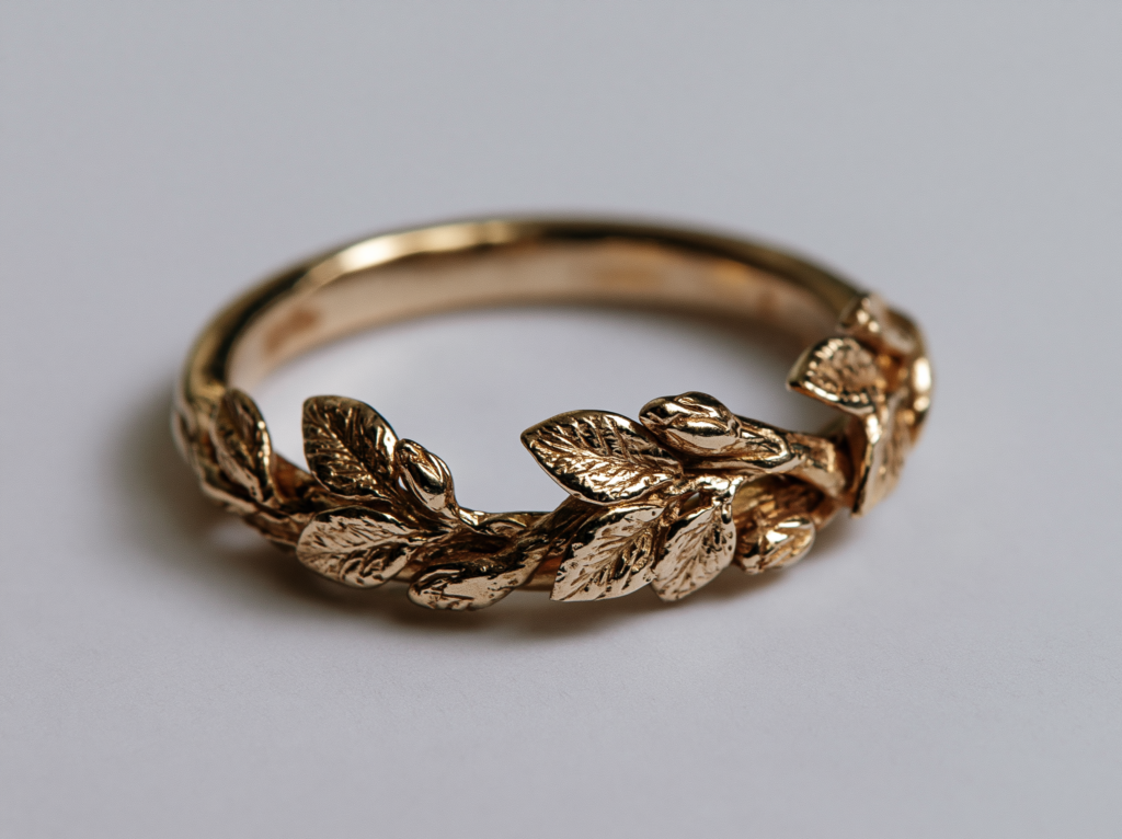 Art Nouveau Wedding Ring