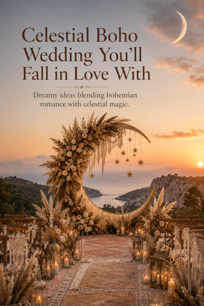 Celestial Boho Wedding