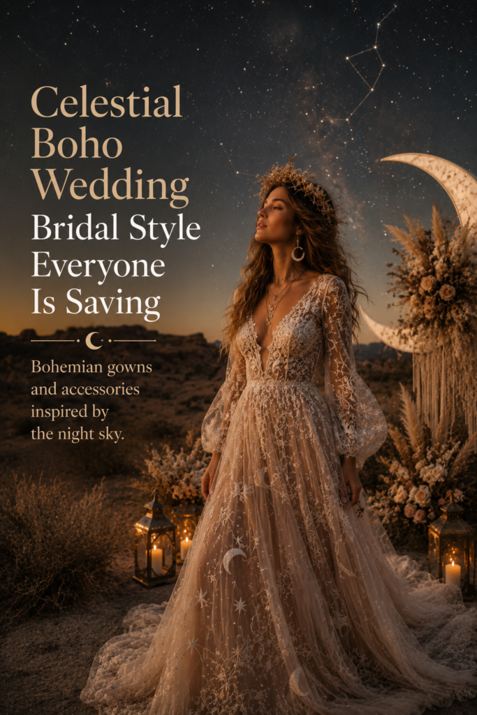 Celestial Boho Wedding