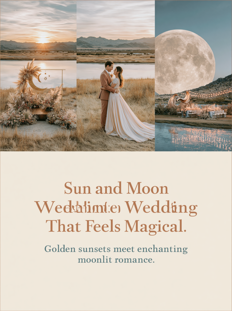 Sun and Moon Wedding