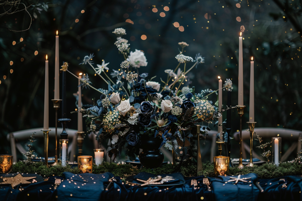 Celestial Wedding Centerpieces