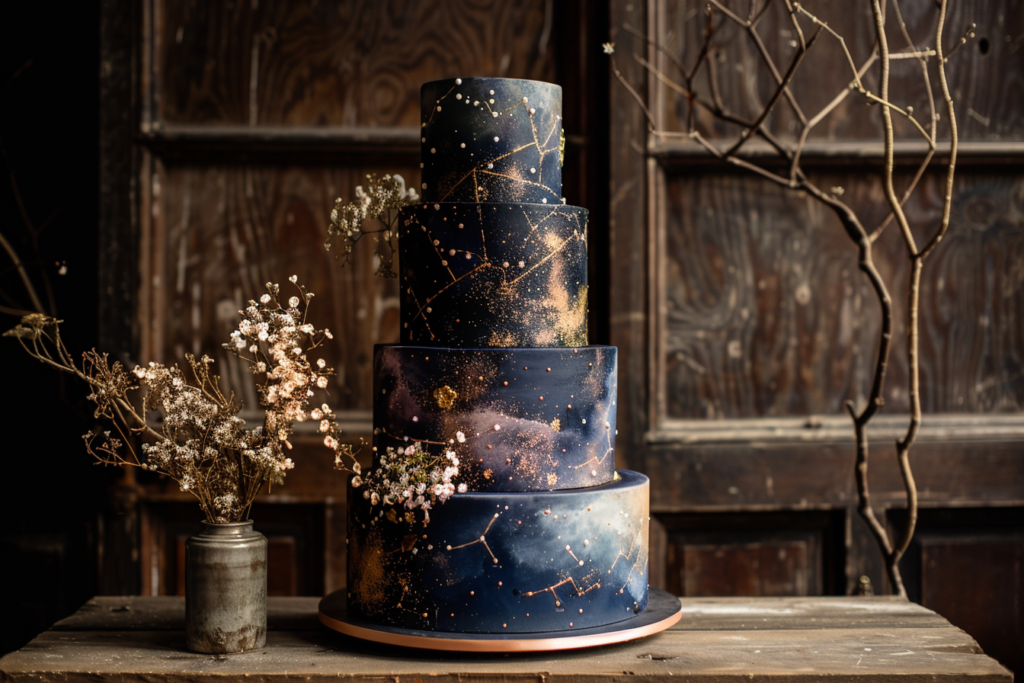 Celestial Wedding Cake
