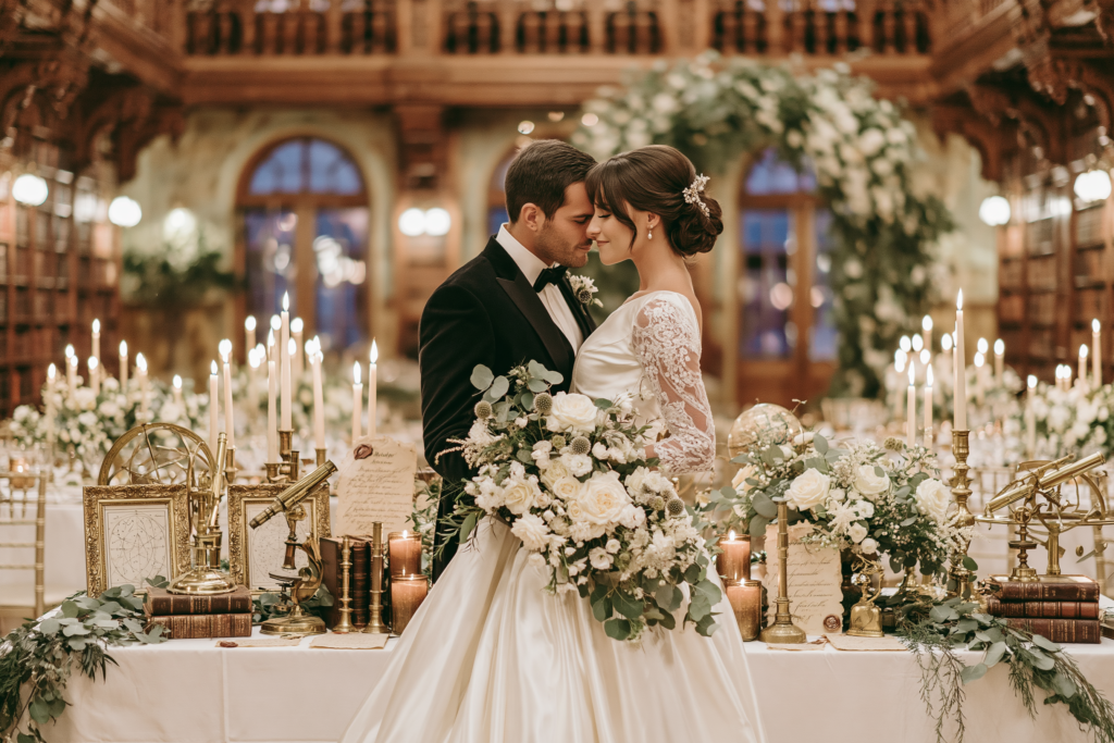 Vintage Celestial Wedding