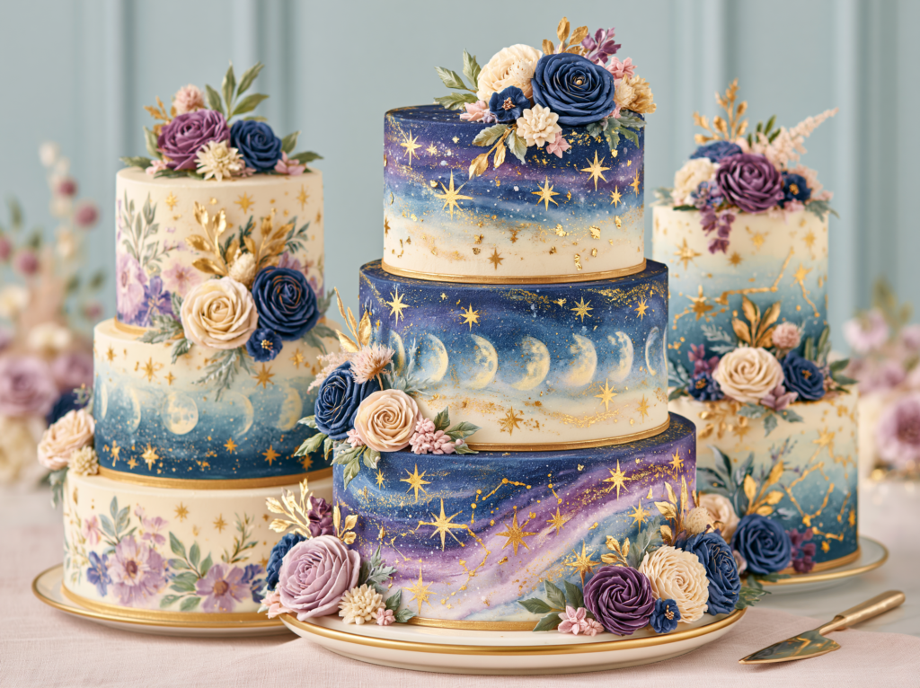 Celestial Wedding Cake