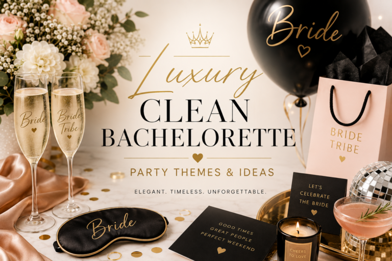 Luxury Clean Bachelorette Party Themes & Ideas