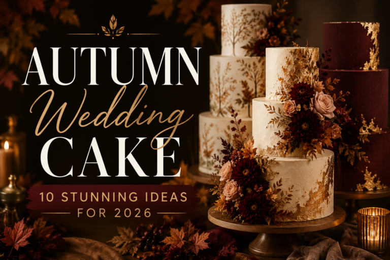 10 Stunning Autumn Wedding Cake Ideas for 2026