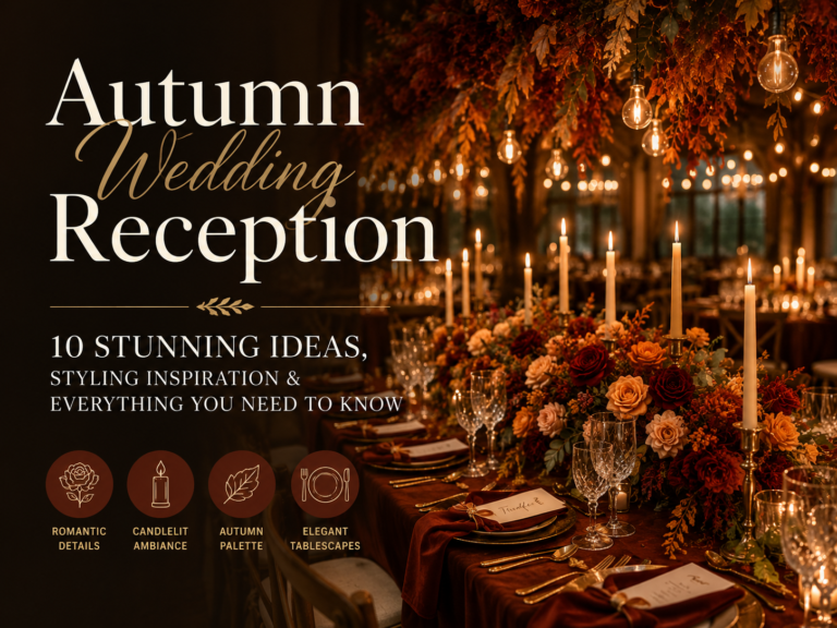 Autumn Wedding Reception – 10 Stunning Ideas, Styling Inspiration & Everything You Need to Know
