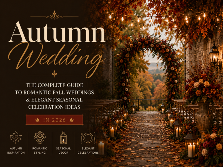 Autumn Wedding – The Complete Guide to Romantic Fall Weddings & Elegant Seasonal Celebration Ideas in 2026