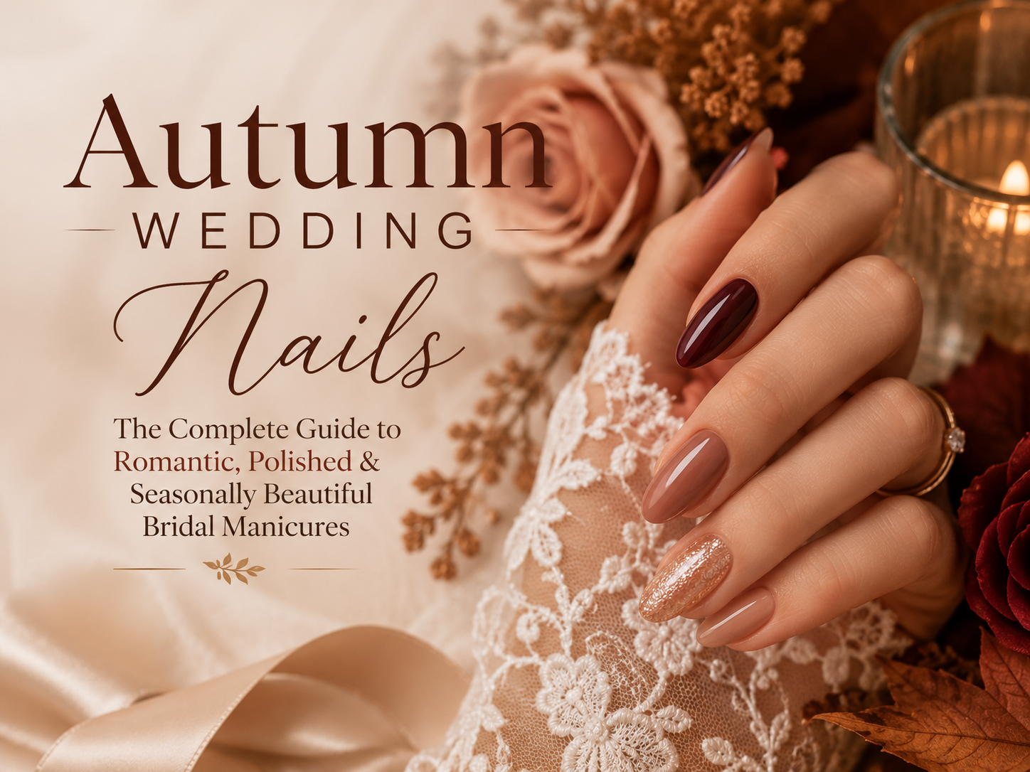 Autumn Wedding Nails