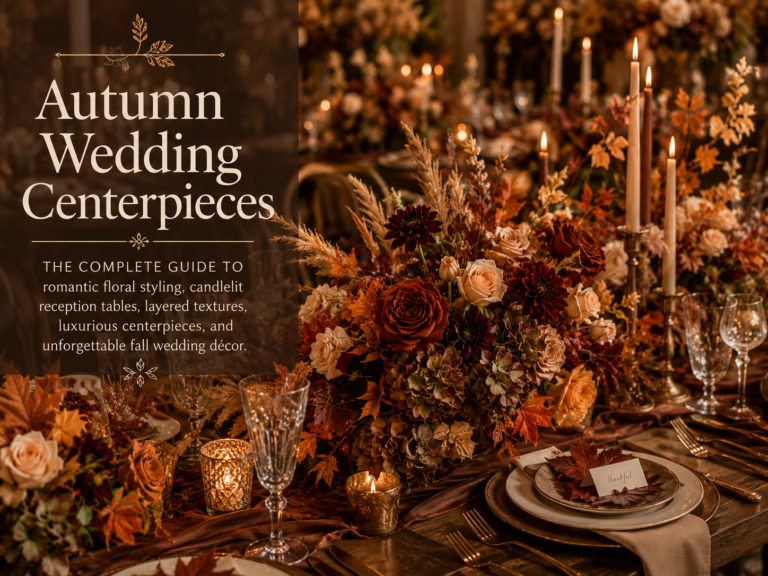 Autumn Wedding Centerpieces