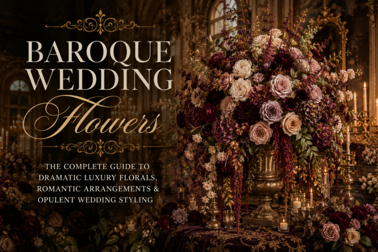 Baroque Wedding Flowers – The Complete Guide to Dramatic Luxury Florals