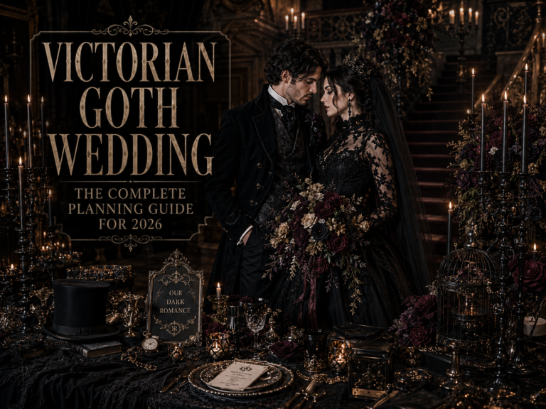 Victorian Goth Wedding – The Complete Planning Guide for 2026