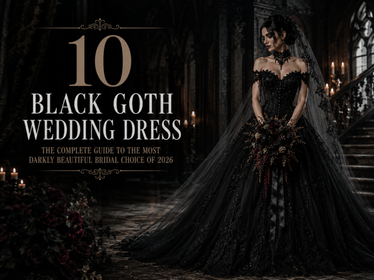 10 Black Goth Wedding Dress – The Complete Guide to the Most Darkly Beautiful Bridal Choice of 2026
