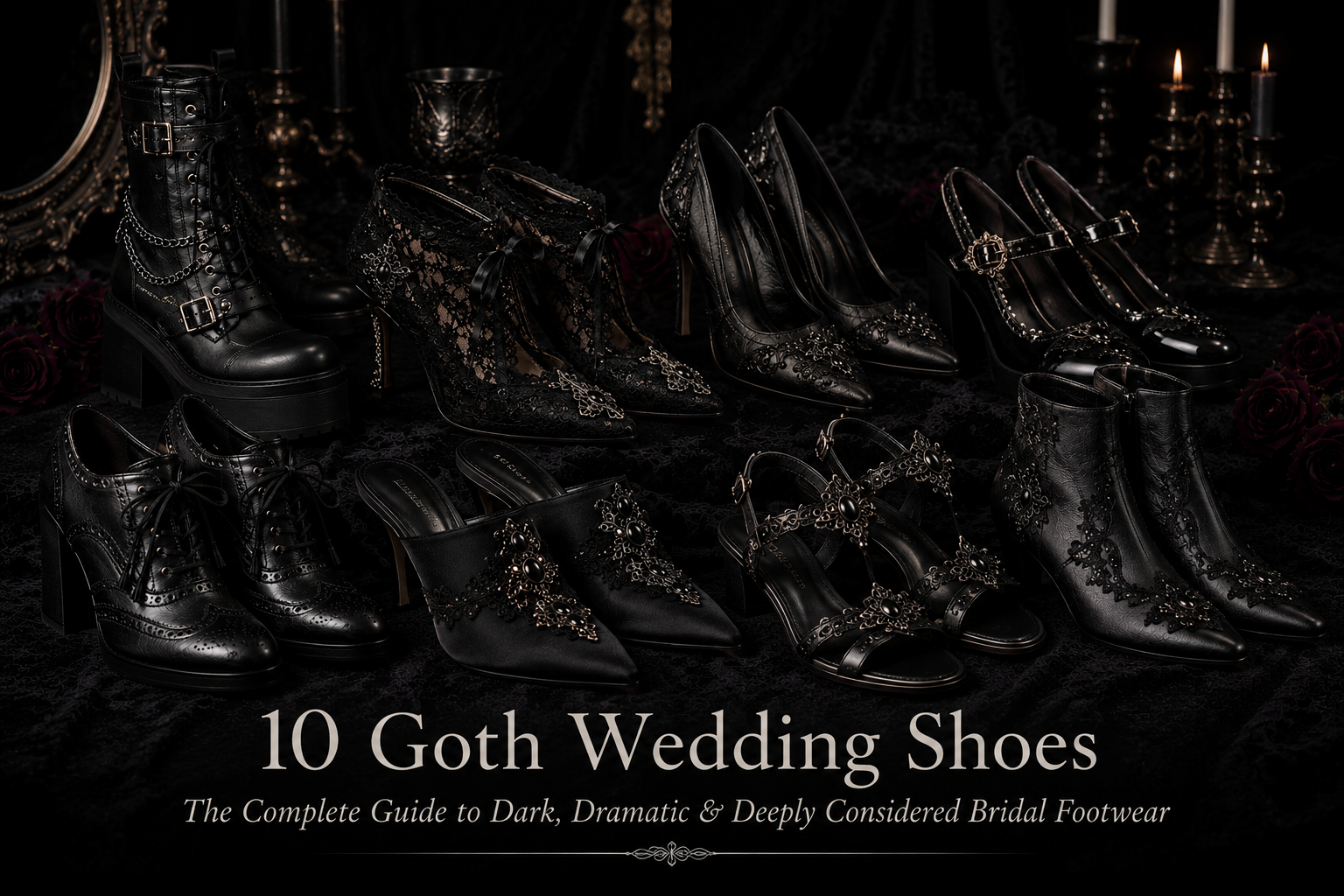 Goth Wedding Shoes
