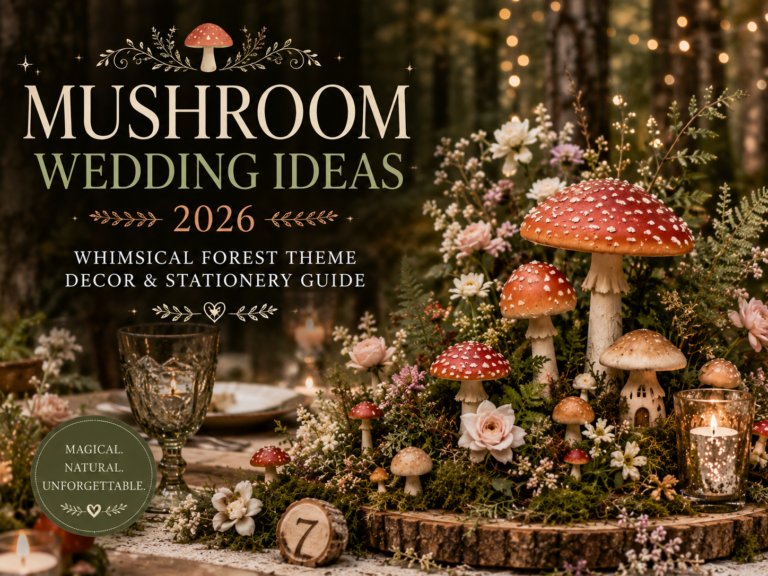 Mushroom Wedding Ideas