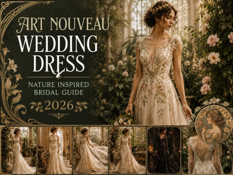 Art Nouveau Wedding Dress