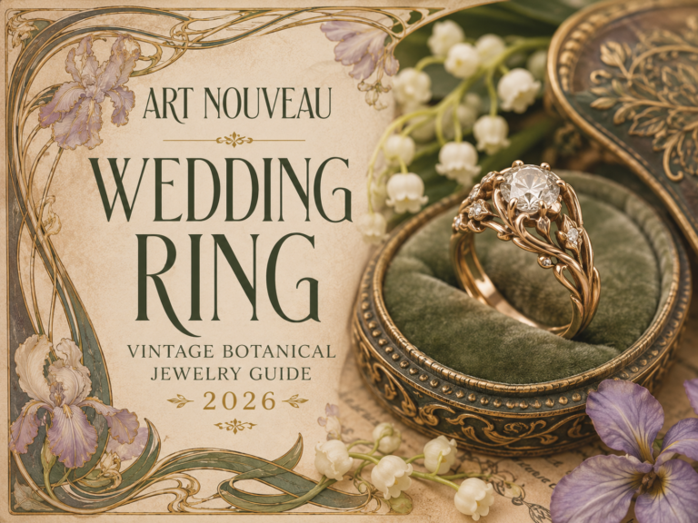 Art Nouveau Wedding Ring