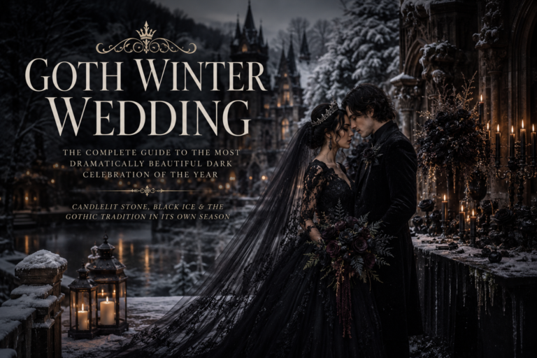 Goth Winter Wedding