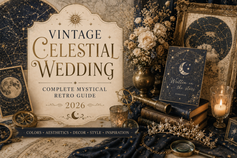 Vintage Celestial Wedding