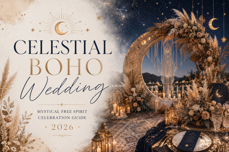 Celestial Boho Wedding — Mystical Free Spirit Celebration Guide 2026