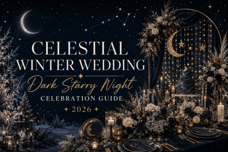 Celestial Winter Wedding — Dark Starry Night Celebration Guide 2026