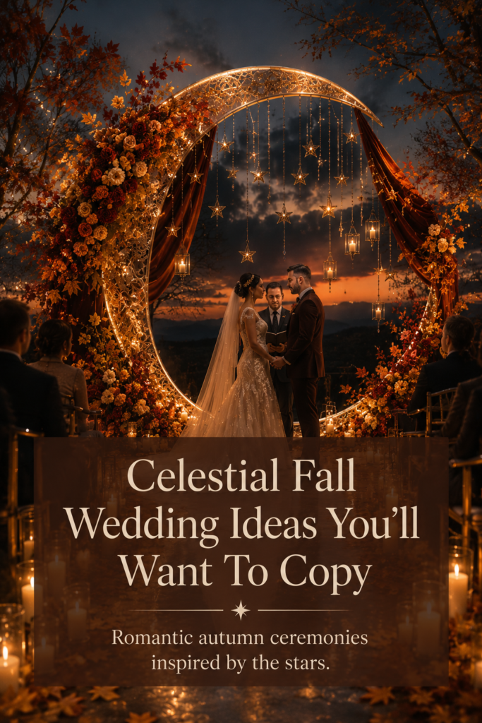 Celestial Fall Wedding