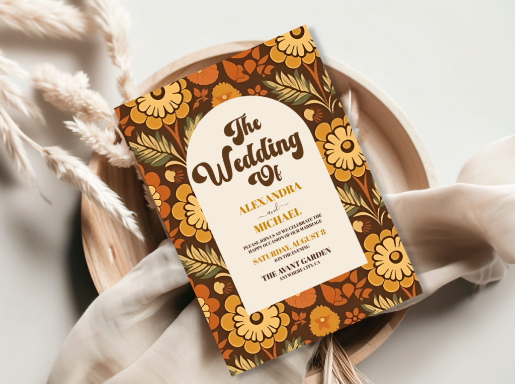 Retro Wedding