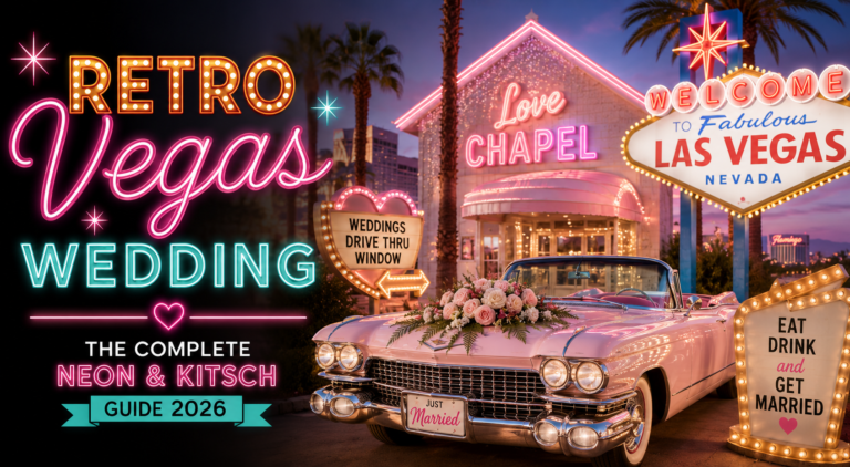 Retro Vegas Wedding — The Complete Neon & Kitsch Guide 2026