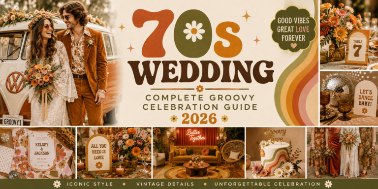 70s Wedding — Complete Groovy Celebration Guide 2026