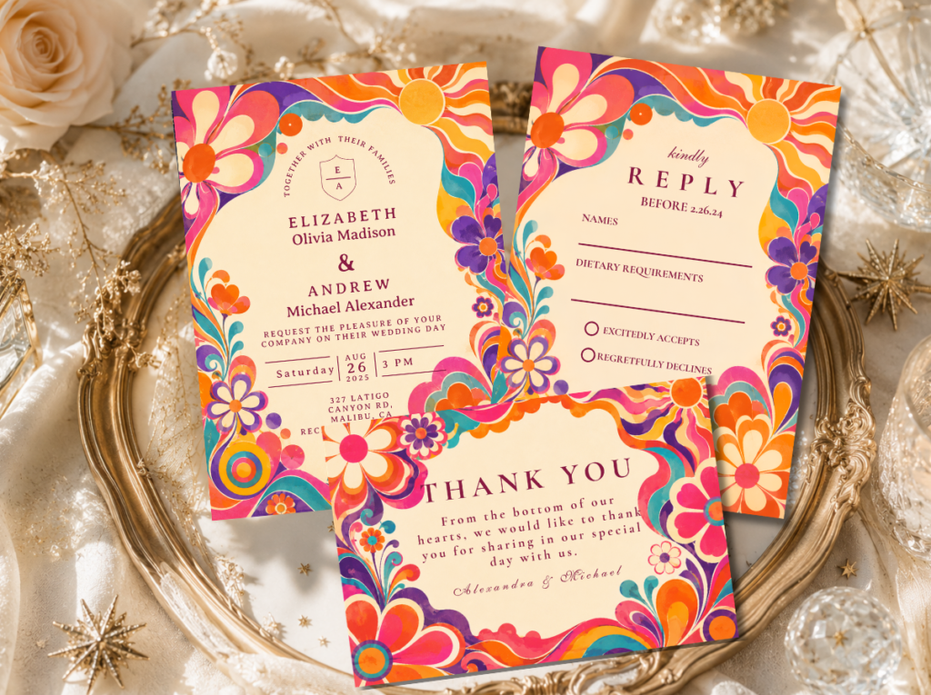 Retro Wedding