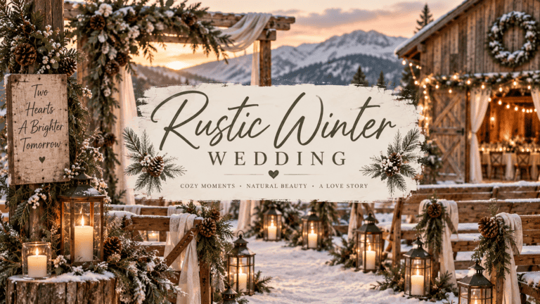 Rustic Winter Wedding