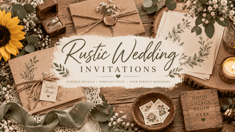Rustic Wedding Invitations
