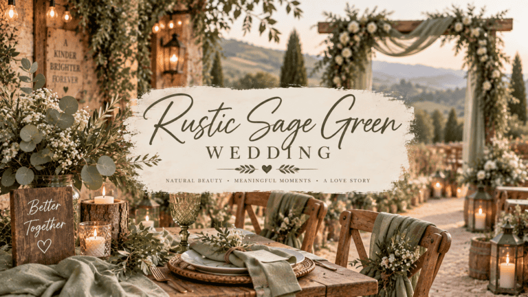Rustic Sage Green Wedding