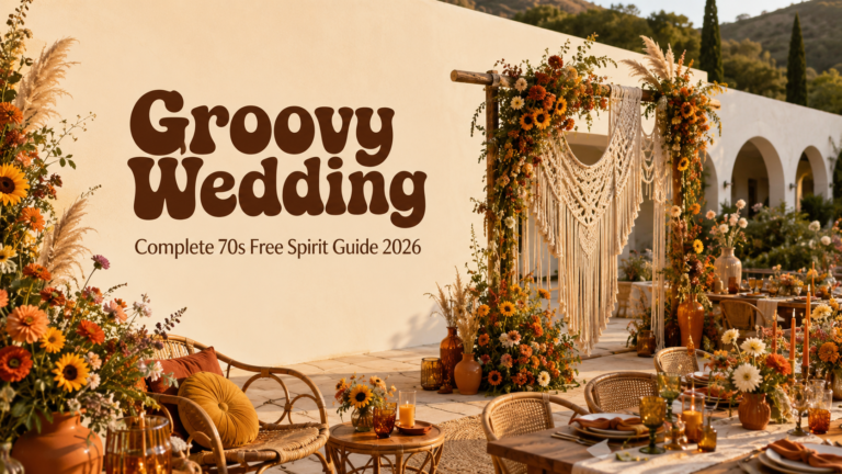 Groovy Wedding — Complete 70s Free Spirit Guide 2026