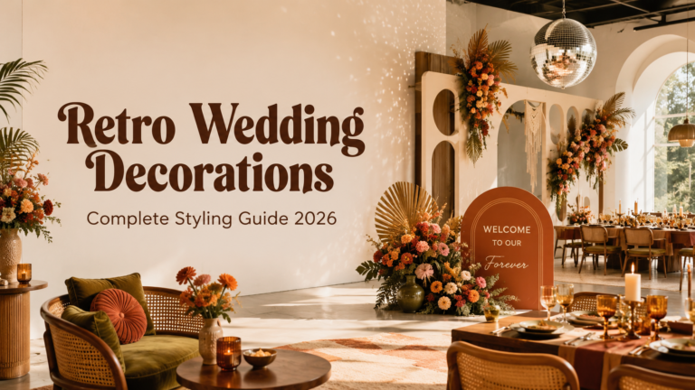 Retro Wedding Decorations — Complete Styling Guide 2026